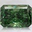 3.09 Ct. Fancy Vivid Pacific Green Radiant Lab Grown Diamond