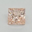 1.06 Ct. Fancy Intense Pink Princess Lab Grown Diamond