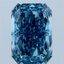 3.08 Ct. Fancy Vivid Blue Radiant Lab Grown Diamond