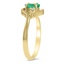 The Dahl Ring, smalltop view on a hand