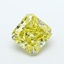 3.17 Ct. Fancy Intense  Yellow Radiant Lab Grown Diamond