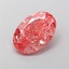 3.11 Ct. Fancy Vivid  Pink Oval Lab Grown Diamond