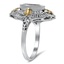 The Vanyua Ring, smalltop view on a hand