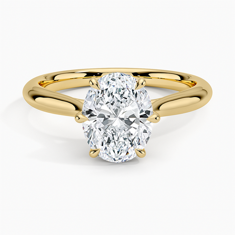 18K Yellow Gold Catalina Solitaire Ring