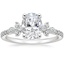 Platinum Iris Diamond Ring (1/3 ct. tw.), smalltop view