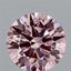 1.60 Ct. Fancy Intense Pink Round Lab Grown Diamond