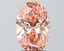 2.51 Ct. Fancy Vivid Pink Oval Lab Grown Diamond