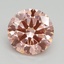 2.50 Ct. Fancy Intense Pink Round Lab Grown Diamond