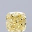 2.02 Ct. Fancy Intense Yellow Cushion Lab Grown Diamond