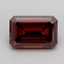 4.02 Ct. Fancy Deep  Orange Emerald Lab Grown Diamond