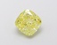 1.11 Ct. Fancy Intense  Yellow Cushion Lab Grown Diamond