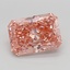 2.02 Ct. Fancy Vivid  Pink Radiant Lab Grown Diamond