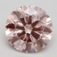 1.65 Ct. Fancy Intense Pink Round Lab Grown Diamond