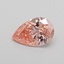 0.57 Ct. Fancy Intense Pink Pear Lab Grown Diamond