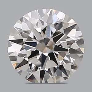 Round diamond — real photo