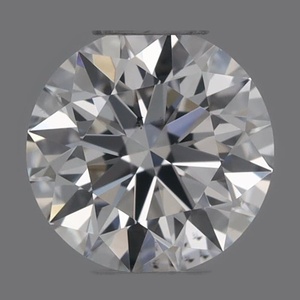 Round diamond — real photo