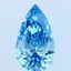 3.01 Ct. Fancy Vivid Blue Pear Lab Grown Diamond