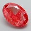 5.75 Ct. Fancy Vivid Red Oval Lab Grown Diamond