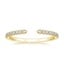 18K Yellow Gold Sia Three-Quarter Coverage Diamond Ring (1/5 ct. tw.), smalltop view