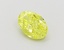 1.02 Ct. Fancy Intense  Yellow Oval Lab Grown Diamond