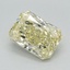 1.08 Ct. Fancy Intense Yellow Radiant Lab Grown Diamond