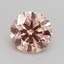1.58 Ct. Fancy Intense Pink Round Lab Grown Diamond
