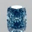 2.30 Ct. Fancy Vivid Blue Cushion Lab Grown Diamond
