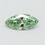 0.5 Ct. Fancy Vivid Pacific Green Marquise Lab Grown Diamond