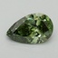 0.71 Ct. Fancy Vivid Green Pear Lab Grown Diamond