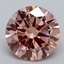 2.70 Ct. Fancy Intense Pink Round Lab Grown Diamond