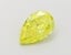 1.03 Ct. Fancy Vivid  Yellow Pear Lab Grown Diamond