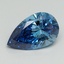 2.14 Ct. Fancy Vivid Blue Pear Lab Grown Diamond