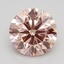 2.15 Ct. Fancy Intense Pink Round Lab Grown Diamond