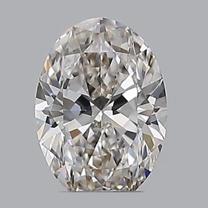 Oval diamond — real photo