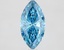 1.36 Ct. Fancy Vivid Blue Marquise Lab Grown Diamond
