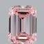 1.42 Ct. Fancy Intense Pink Emerald Lab Grown Diamond