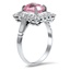 The Jamé Ring, smalltop view on a hand