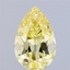 2.01 Ct. Fancy Intense Yellow Pear Lab Grown Diamond