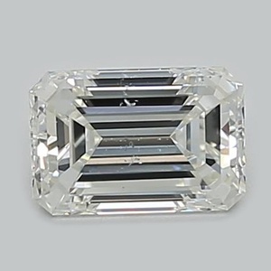 Emerald diamond — real photo