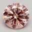 3.00 Ct. Fancy Intense Pink Round Lab Grown Diamond