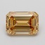 1.11 Ct. Fancy Light  Brown Emerald Lab Grown Diamond