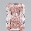 13.18 Ct. Fancy Intense Pink Radiant Lab Grown Diamond