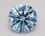 2.60 Ct. Fancy Vivid Blue Round Lab Grown Diamond