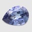 12.0x8.6mm Unheated Parti-Color  Pear   Tanzanite