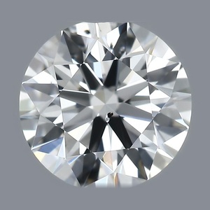 Round diamond — real photo
