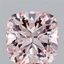 3.05 Ct. Fancy Intense Pink Cushion Lab Grown Diamond