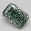 2.24 Ct. Fancy Vivid Green Radiant Lab Grown Diamond