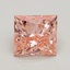 3.01 Ct. Fancy Intense Pink Princess Lab Grown Diamond