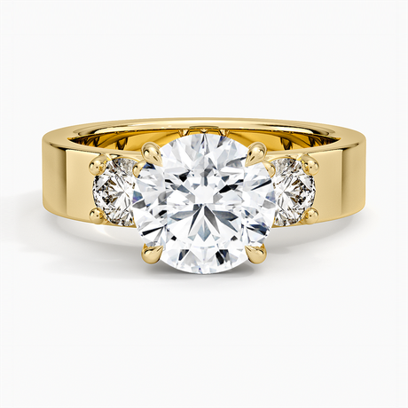 Peyton Three Stone Diamond Ring