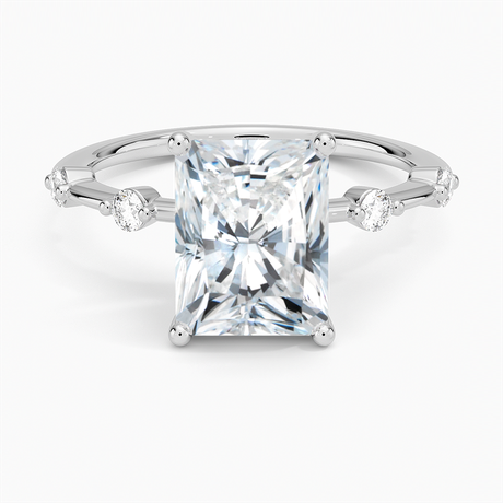 18K White Gold Aimee 1.4mm Diamond Ring